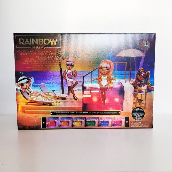 Rainbow High - Color Change Pool & Beach Club - Brand New - Picture 3 of 7